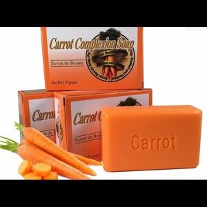 Carrot Soap, for men and women. Good for skin treatment